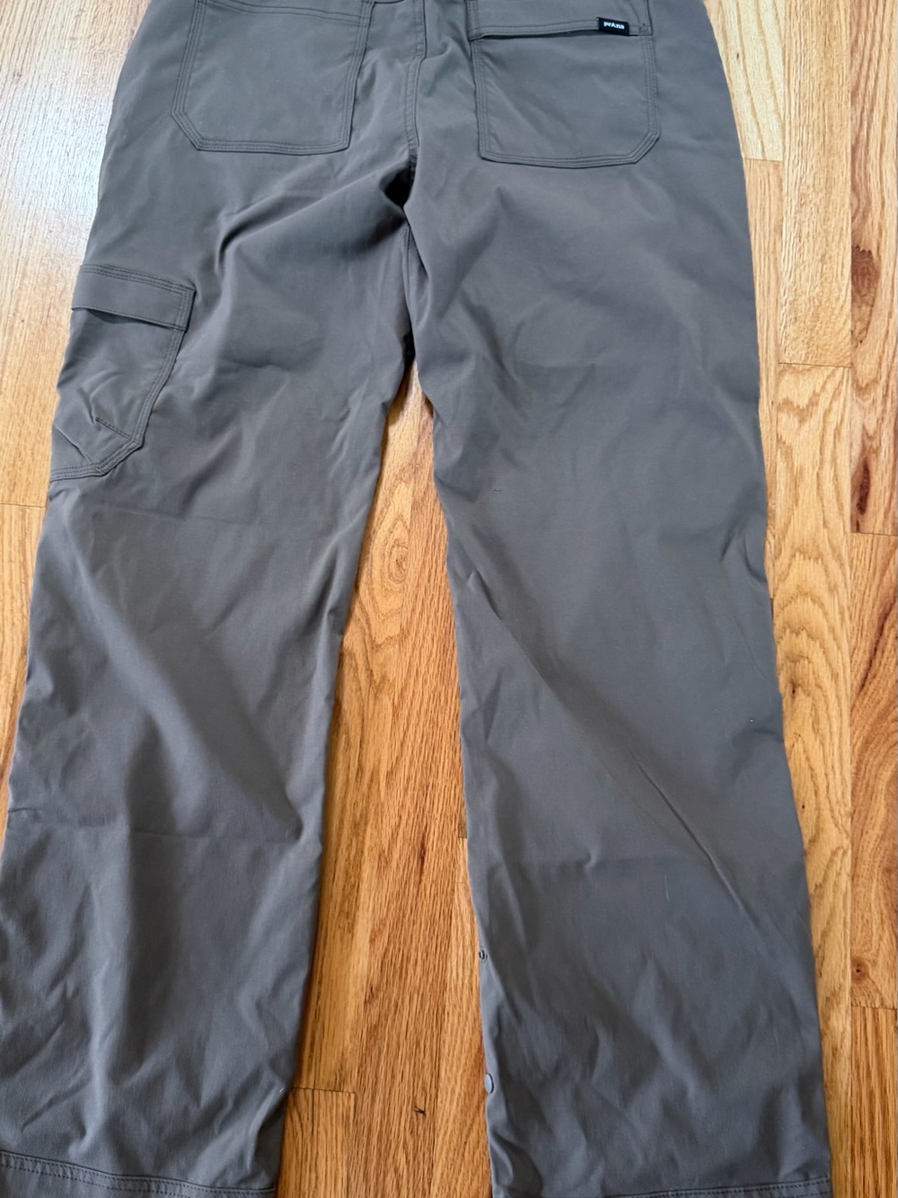 Prana Men's Cargo Hiking Pants in Dark Brown - Picture 4 of 8